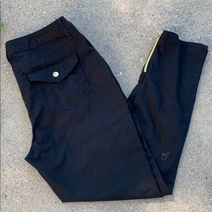 Jaanuu Black Skinny Scrub Pants (Jolie Collection)